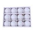 thumbnail image 1 of Leodye 12 Pcs Christmas Velvet Balls Flocked Christmas Hanging Ornaments Handmade Velvet Balls Xmas Tree Ornaments Xmas Tree Bulbs for Wedding Anniversary Party -2.36in, 1 of 3