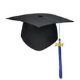 thumbnail image 1 of Leodye 1PCS 2025 Graduation for Adults Or Kids Bachelor's Degree Hat with 2025 Year Tassel Fitting for Graduation Ceremony Party Photo Props-9.4in * 12cm/4.7in, 1 of 6