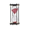 thumbnail image 1 of Leodye 1PCS 30-Minute Glass Hourglass Timer Decorative Precise Home/office Desktop Ornament Time Keeper -9.84x3.74x3.74 inches, 1 of 7