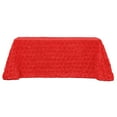 thumbnail image 1 of Leodye 1PCS 3D Rose Print Round Tablecloth Elegant Valentine's Day Decor Hotel Wedding Cake Table Reception Dining Table Cover -47.24*47.24IN, 1 of 6