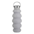 thumbnail image 1 of Leodye 1PCS 500ml Foldable Expandable Water Bottle - Leakproof Reusable Sports Cup for Outdoor Activities -8.3x3x3in, 1 of 7