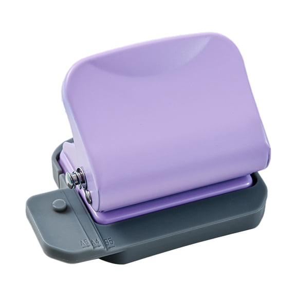 Leodye 1PCS 6-hole Adjustable Hole Punch - Manual Loose-leaf office Tool, Labour-saving Multi-hole Puncher - 3.54 x2.56 x2.36 in
