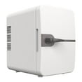 thumbnail image 1 of Leodye 1PCS 6L Mini Car Refrigerator Dual Use Car Home Design Portable Beauty Skincare Food Cooler Accessory -9.57*6.77*9.65IN, 1 of 4