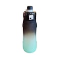 thumbnail image 1 of Leodye 1PCS 900ml Gradient Plastic Sports Water Bottle Double-purpose Lid Design Men Women Fitness Portable Drinkware -10.24x3.94in, 1 of 6