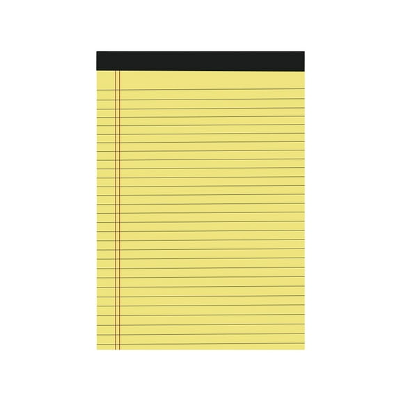 Leodye 1PCS A4 Lined Notebook - Tearable Pages Memo Planner, Portable Notepad for Daily Use -11.65x5.00x1.57in