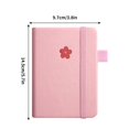 thumbnail image 1 of Leodye 1PCS A6 Mini Notebook - Thickened Portable Notepad, Pocket-sized English Handy Note for Daily Use, 1 of 5