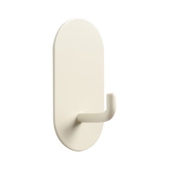 Leodye 1PCS Adhesive Wall Hooks - Heavy-duty Coat/Towel/Robe Hangers, for Shower/Bedroom/Bathroom/Kitchen -2.76*1.38IN