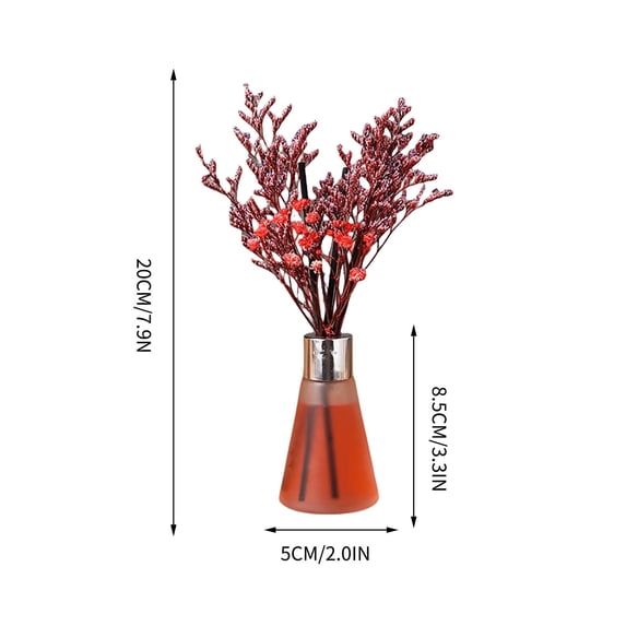 Leodye 1PCS Air Freshener Leaves A Pleasant Fragrances In the Bathroom and Bedroom 50ml-7.9*2IN