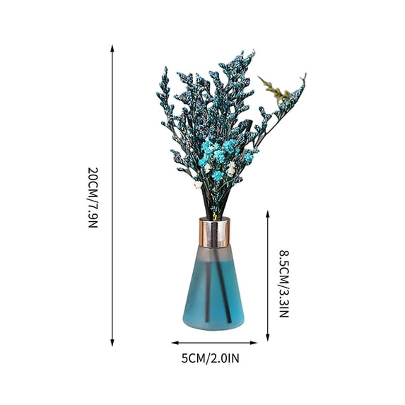 Leodye 1PCS Air Freshener Leaves A Pleasant Fragrances In the Bathroom and Bedroom 50ml-7.9*2IN