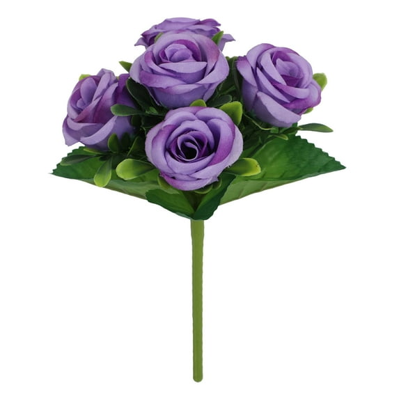 Leodye 1PCS Artificial Bridal Bouquet - Silk Flower Arrangement, Decorative Ornaments for Wedding & Home -6.2*8.6IN