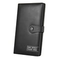 thumbnail image 1 of Leodye 1PCS Bank Deposit Organizer Check Promissory Note Fixed Deposit Slip Folder Bill Document Wallet Passbook Receipt Holder -8.85*5.51IN, 1 of 7