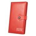 thumbnail image 1 of Leodye 1PCS Bank Deposit Organizer Check Promissory Note Fixed Deposit Slip Folder Bill Document Wallet Passbook Receipt Holder -8.85*5.51IN, 1 of 9