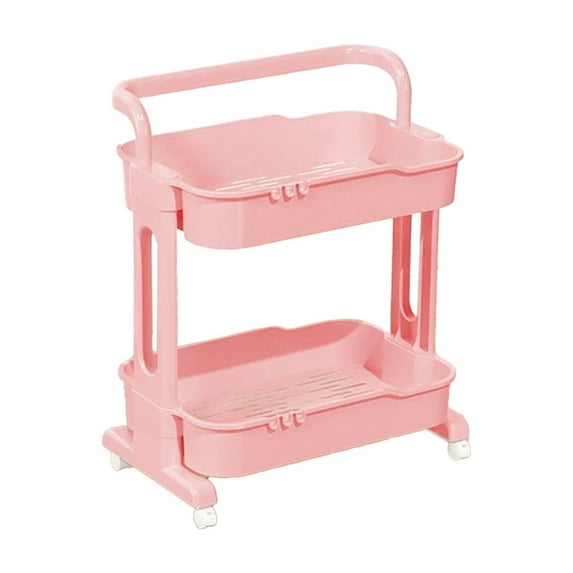 Leodye 1PCS Bathroom Narrow Shelf Storage Cabinet Side Cabinet - Laundry/Bathroom/Kitchen Portable Storage Shelves-21.25x16.92x5.19in