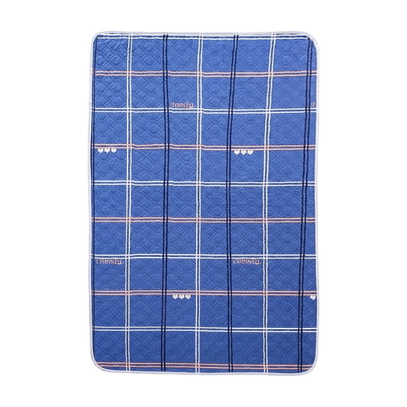 Leodye 1PCS Bed Pads for Incontinence Washable, Large Reusable Waterproof Soft Wetting Underpad for Adults, Elderly, Seniors, Women, Kids & Pets, Machine Washable Pad for Bed-59.06x39.37in