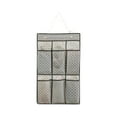 thumbnail image 1 of Leodye 1PCS Behind-the-door Hanging Shoe Organizer Large-capacity Multi-pocket Fabric Home Entryway Shoe Miscellaneous Accessory Storage Bag, 1 of 6