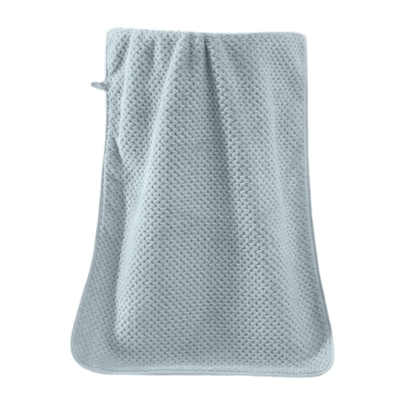 Leodye 1PCS Boluoge Thickened Towels - Softer & More Absorbent Than Regular Towels for Adults -29*14IN