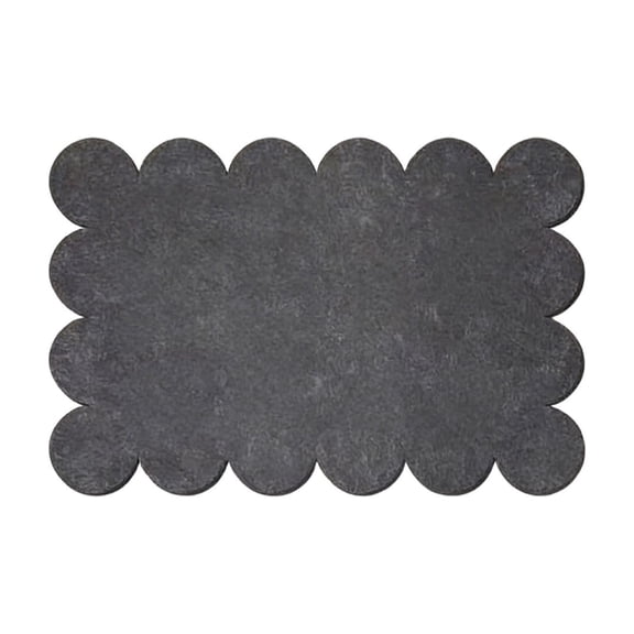 Leodye 1PCS Border Fabric Bulletin Board, Peel and Stick No Nail Design, Rectangular Note Photo Display Board for Bedroom office Kitchen Wall Decor -23.62 x 1 5.74 x 0.35 in
