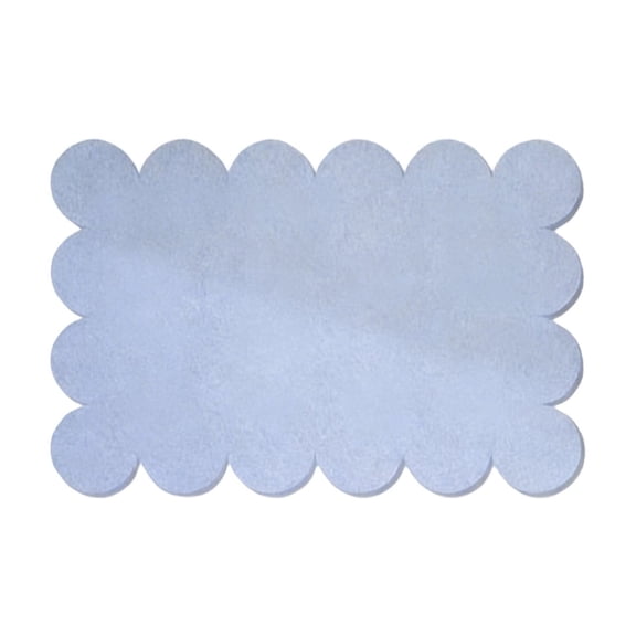 Leodye 1PCS Border Fabric Bulletin Board, Peel and Stick No Nail Design, Rectangular Note Photo Display Board for Bedroom office Kitchen Wall Decor -23.62 x 1 5.74 x 0.35 in