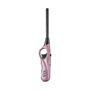 Leodye 1PCS Butane Kitchen Torch Lighter, Refillable with Safety Lock, Adjustable Flame for Cooking -10.43x1.49x1.18in