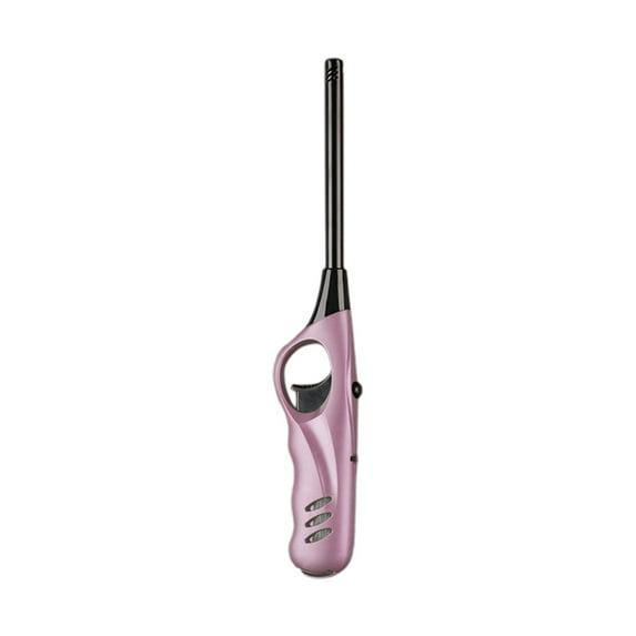 Leodye 1PCS Butane Kitchen Torch Lighter, Refillable with Safety Lock, Adjustable Flame for Cooking -10.43x1.49x1.18in
