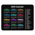 thumbnail image 1 of Leodye 1PCS Calendar Mouse Pad - Non-slip Washable Rubber Base with Holiday Reminders, office Desk Mat -10.24*8.2IN, 1 of 4
