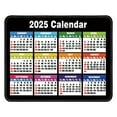 thumbnail image 1 of Leodye 1PCS Calendar Mouse Pad - Non-slip Washable Rubber Base with Holiday Reminders, office Desk Mat -10.24*8.2IN, 1 of 4