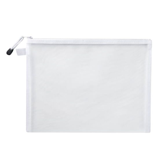 Leodye 1PCS Canvas Zipper Pouch, DIY Craft Makeup Pen Bag, Multipurpose Portable Travel Storage Pouch -9.25×7.09in