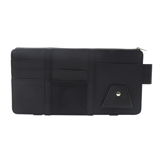 Leodye 1PCS Car Sun Visor Storage Clip Multifunctional Secure Auto Interior Eyeglass Pen Card Organizer Clip -11.4*5.9IN
