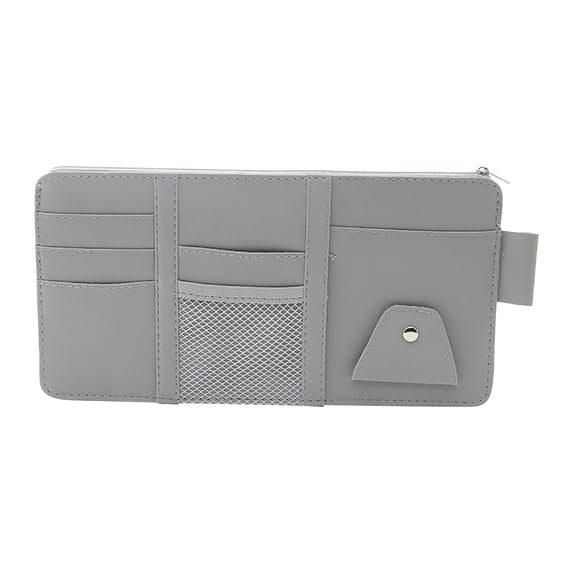 Leodye 1PCS Car Sun Visor Storage Clip Multifunctional Secure Auto Interior Eyeglass Pen Card Organizer Clip -11.4*5.9IN