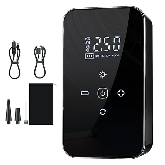 Leodye 1PCS Car Wireless Multi function Tire Air Pump Inflator Portable Air Pump for Vehicle Tire Use -3.14*2.16*5.71IN
