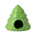 thumbnail image 1 of Leodye 1PCS Ceramic Hamster Habitat Hideout: - Hideaway House for Dwarf Hamster Mice Gerbils Lemmings or Other Similar-Sized Small Pet-5.7x5.7x4.3in, 1 of 6