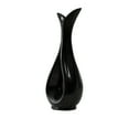 thumbnail image 1 of Leodye 1PCS Ceramic-look Plastic Vase Non-fragile Design Home Wedding Dining Table Bookshelf Decor Warm House Gift Accessory -3.5 * 3.1 * 8.3in, 1 of 6