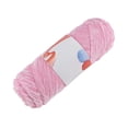 thumbnail image 1 of Leodye 1PCS Chenille Gold Velvet Chunky Yarn Ball Soft Fluffy Design DIY Hat Scarf Sweater Doll Crochet Knitting Material Kit -5.91×1.57in, 1 of 6