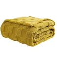 thumbnail image 1 of Leodye 1PCS Chessboard Ta Furong Blanket, Knitted Blanket with Checkerboard Grid Pattern, Soft Cozy Fluffy Blankets for Couch Bed Sofa, Warm Fuzzy Plaid Blanket for All Seasons-27.56*39.37IN, 1 of 5