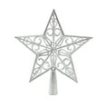 thumbnail image 1 of Leodye 1PCS Christmas Hollow Star Tree Topper Christmas Decoration Holiday Tree Shatterproof Hollow Star Decoration Holiday Christmas Tree Decoration-5.90in, 1 of 6