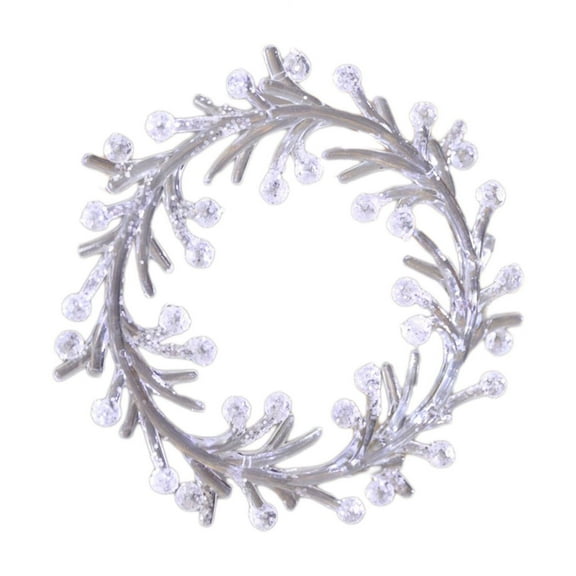 Leodye 1PCS Christmas Ornaments Crystal Snowflake Ornaments Annual Edition Christmas Tree Ornament Home Gifts-5.91x5.91in