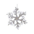 thumbnail image 1 of Leodye 1PCS Christmas Ornaments Crystal Snowflake Ornaments Annual Edition Christmas Tree Ornament Home Gifts-5.91x5.91in, 1 of 6