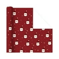 thumbnail image 1 of Leodye 1PCS Christmas Wrapping Paper - Mini Roll - Christmas Wrapping Paper and Tree Elements for Holiday, Party Celebration-27.55x19.68in, 1 of 6