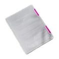thumbnail image 1 of Leodye 1PCS Clear A4 File Box Document Plastic Storage Box Paper Plastic Case Board Game Storage Containers Magazine Protector File Holder with Buckle -12.2*9.1IN, 1 of 3
