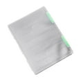 thumbnail image 1 of Leodye 1PCS Clear A4 File Box Document Plastic Storage Box Paper Plastic Case Board Game Storage Containers Magazine Protector File Holder with Buckle -12.2*9.1IN, 1 of 3