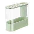 thumbnail image 1 of Leodye 1PCS Clear Slot Knife Block Organizer No-Knife Sturdy Home Kitchen Cutlery Knife Storage Rack Accessory -9.64×3.26.x8.38Inch, 1 of 5