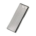 thumbnail image 1 of Leodye 1PCS Compact Metal Windproof Lighter - Thin Wheel Inflatable, Convenient Daily Use -2.91x1.97x0.31in, 1 of 7