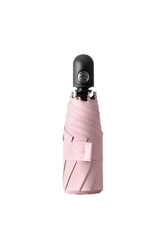 1PCS Compact Portable Sunshade Umbrella , Automatic Folding Rain Umbrella, Durable Premium Grip, Fits Car & Backpack -37.4*22.4IN