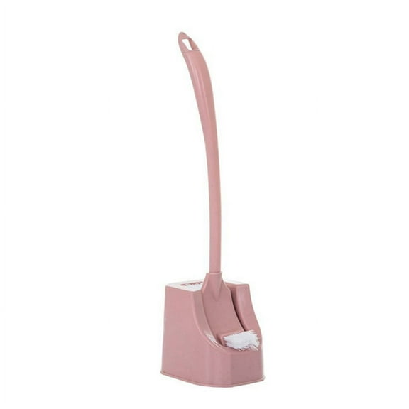 Leodye 1PCS Compact Toilet Bowl Brush and Small Sink with Brush Set Deep Cleaning Kit for Bathroom Toilet and Sink Corner -16.77 × 4.69 × 4.13 IN
