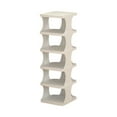thumbnail image 1 of Leodye 1PCS Concise Shoe Rack Multi-Layer , Space Saving Corner Shoe Rack Organizer for Closet,Doorway,Garage,Living Room-27.95x10.24x10.24in, 1 of 6