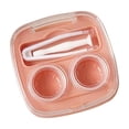 thumbnail image 1 of Leodye 1PCS Contacts Lens Case Portable Travel Contacts Lens Storage Box Compact Holders for Daily and Travel Use -2.36×1.57 in, 1 of 6
