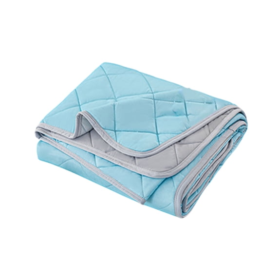 Leodye 1PCS Cool Ice Silk Summer Quilt - Thin Ice Cream-patterned Comforter, Washable -78.74x59.06in
