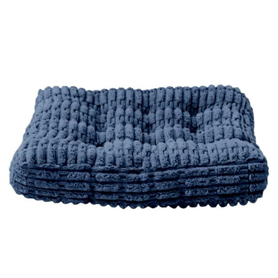 Leodye 1PCS Corduroy Striped Floor Cushion - Thickened Seat Pad for Fall/Winter, office/Student/Tatami Use -15.75x15.75in