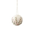 thumbnail image 1 of Leodye 1PCS Cotton Christmas Ball Pendant, Hanging Ornament for Xmas Tree and Indoor Holiday Scene Decoration -2.2 Inch, 1 of 6