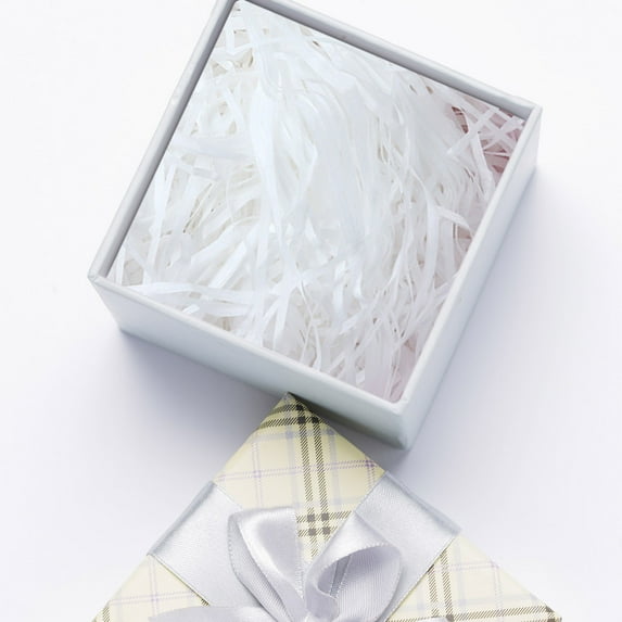 Leodye 1PCS Crinkle Paper Confetti Colorful Decorative Party Gift Box Filling Raffia Supplies -100g/Bag